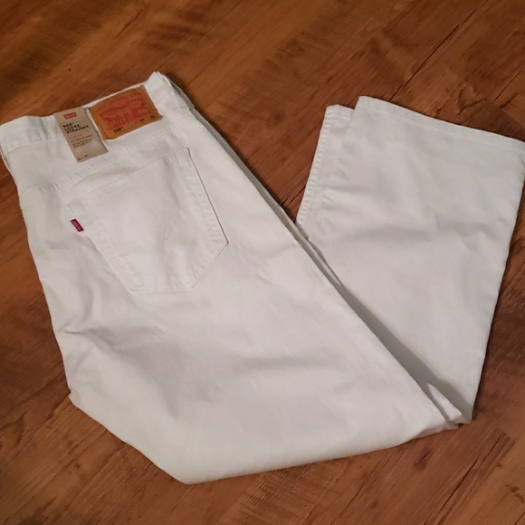 Levi's Other - Levi's 569 loose straight white Jean's size 36x30